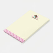 Ice Cream Sundae en Andere DeliciousTres Post-it® Notes (Schuin)