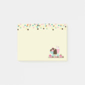 Ice Cream Sundae en Confetti Post-it® Notes (Voorkant)