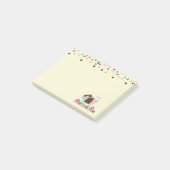 Ice Cream Sundae en Confetti Post-it® Notes (Schuin)