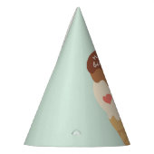 Ice Cream Sundae - Gepersonaliseerde kinderen, zat Feesthoedjes (Links)