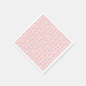 Ice Cream Sundae Heres the Scoop Sweet Sprinkles Servet (Hoek)