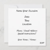 Ice Cream Sundae Kaart (Achterkant)