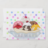 Ice Cream Sundae Kaart (Voorkant)