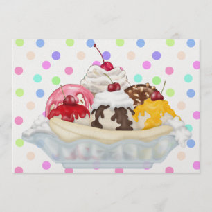 Ice Cream Sundae Kaart