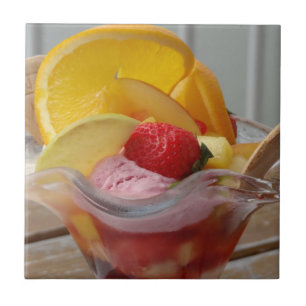 Ice Cream Sundae keramische tegels Tegeltje
