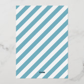 Ice Cream Sundae Kids Birthday Party Folie Uitnodiging (Achterkant)