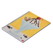 Ice Cream Sundae Notitieboek (Linkerzijde)