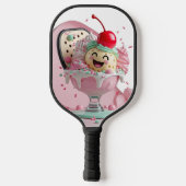 Ice Cream Sundae Pickleball Pickleball Paddle (Achterkant)