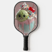 Ice Cream Sundae Pickleball Pickleball Paddle (Achterkant)