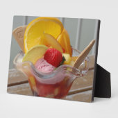 Ice Cream Sundae plaque Fotoplaat (Zijkant)