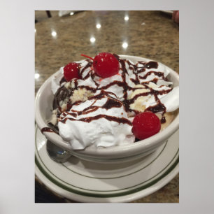 Ice Cream Sundae Poster