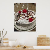 Ice Cream Sundae Poster (Keuken)