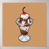 Ice Cream Sundae Poster (Voorkant)