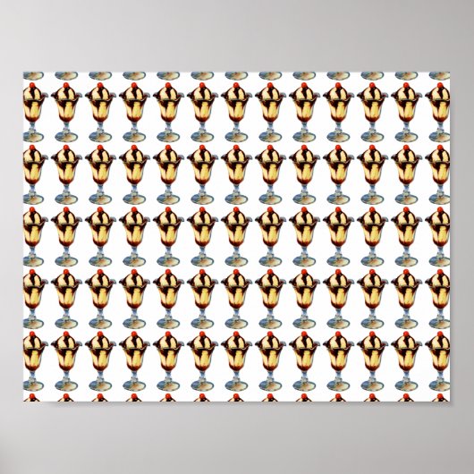 Ice Cream Sundae Poster (Voorkant)