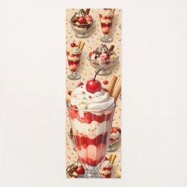 Ice cream sundae premium yogamat