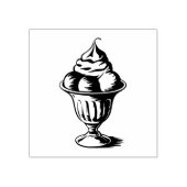 Ice Cream Sundae Rubberstempel (Afrduk)