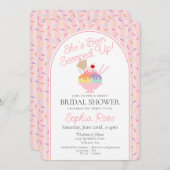 Ice Cream Sundae schepte zoet Vrijgezellenfeest op Kaart (Voorkant / Achterkant)