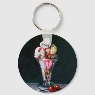 Ice Cream Sundae Sleutelhanger