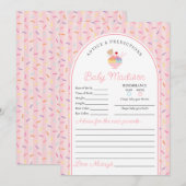 Ice Cream Sundae Sprinkled Advies voor Baby Kaart (Voorkant / Achterkant)