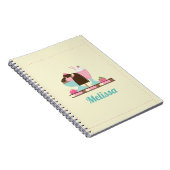 Ice Cream Sundae Summery-behandelingen Notitieboek (Rechterzijde)