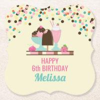 Ice Cream Sundae Summery behandelt Birthday