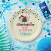 Ice Cream Sundae Summery behandelt Birthday Papieren Bordje (Feest)
