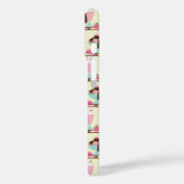 Ice Cream Sundae Summery behandelt patroon Case-Mate iPhone Case (Achterkant / Links)