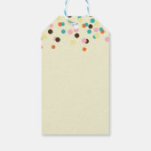 Ice Cream Sundae Summery Treats Party Dank u Cadeaulabel (Achterkant)