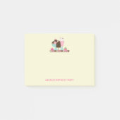 Ice Cream Sundae Summery Treats Verjaardagsfeest Post-it® Notes (Voorkant)