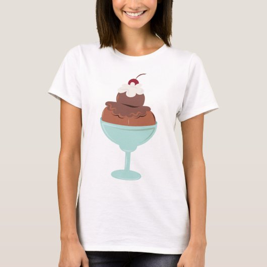 Ice Cream Sundae T-shirt (Voorkant)