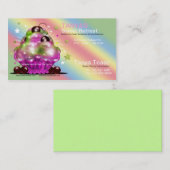 Ice Cream Sundae Tart Cherry Topping Visitekaartje (Voorkant / Achterkant)