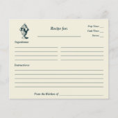 Ice Cream Sundae Vrijgezellenfeest Recept Kaart (Voorkant)