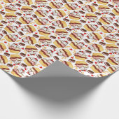 Ice Cream Sundae Wrapping Paper Cadeaupapier (Hoek)