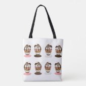 Ice Cream Sundaes Tote Bag (Achterkant)