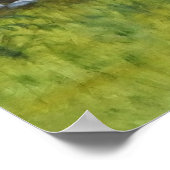 Ice Cream Surprise Deer Fine Art Poster (Hoek)