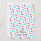 Ice Cream Sweet behandelt de uitnodiging van de Bi (Achterkant)