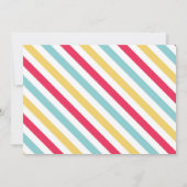 Ice Cream Sweet Birthday Ice Cream Truck Uitnodigi Kaart (Achterkant)