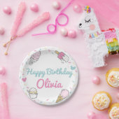 Ice Cream Sweet Celebrday Party Any Age Papieren Bordje (Feest)