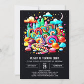 Ice Cream Sweet Wonderland Verjaardag Kaart (Voorkant)