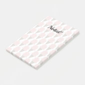 Ice Cream Swirls Strawberry roze Post-it® Notes (Schuin)