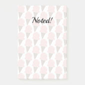 Ice Cream Swirls Strawberry roze Post-it® Notes (Voorkant)