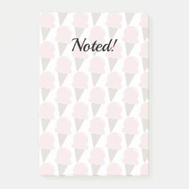 Ice Cream Swirls Strawberry roze Post-it® Notes