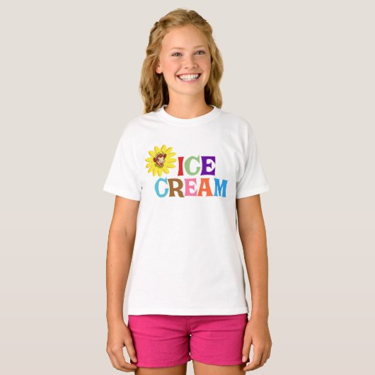 ICE CREAM T-SHIRT (Voorkant volledig)
