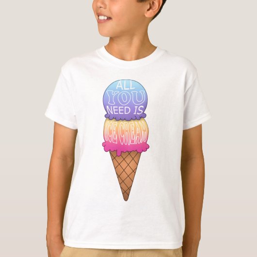 Ice Cream T-shirt (Voorkant)