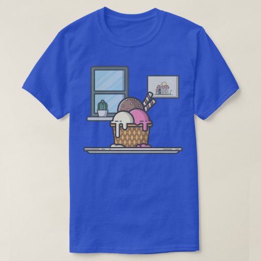 Ice Cream T-shirt (Design voorkant)
