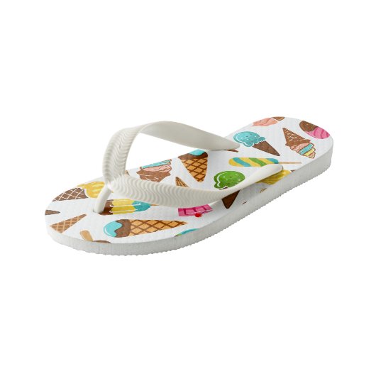 Ice Cream Teenslippers, Kinderen en Toddlers Kinder Teenslippers (Schuin)