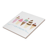 Ice Cream Tegeltje (Zijkant)