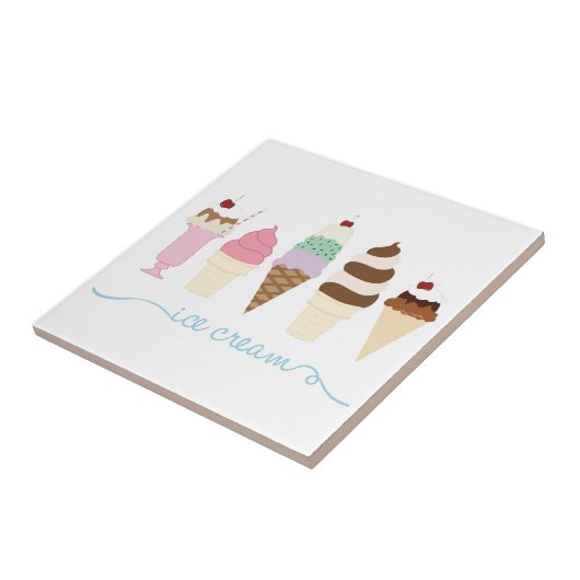 Ice Cream Tegeltje (Zijkant)