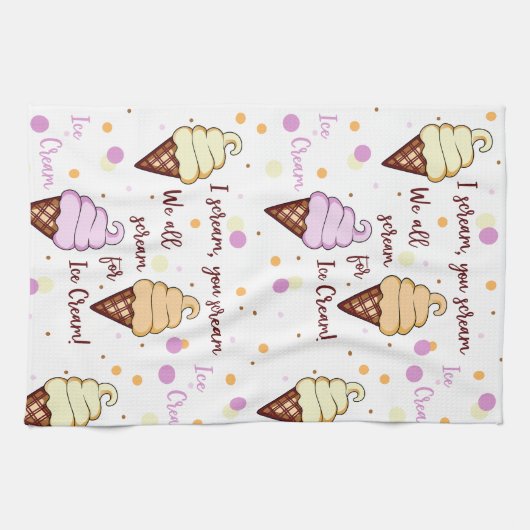 Ice Cream Theedoek (Horizontaal)