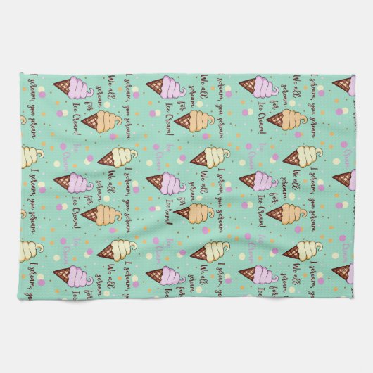 Ice Cream Theedoek (Horizontaal)